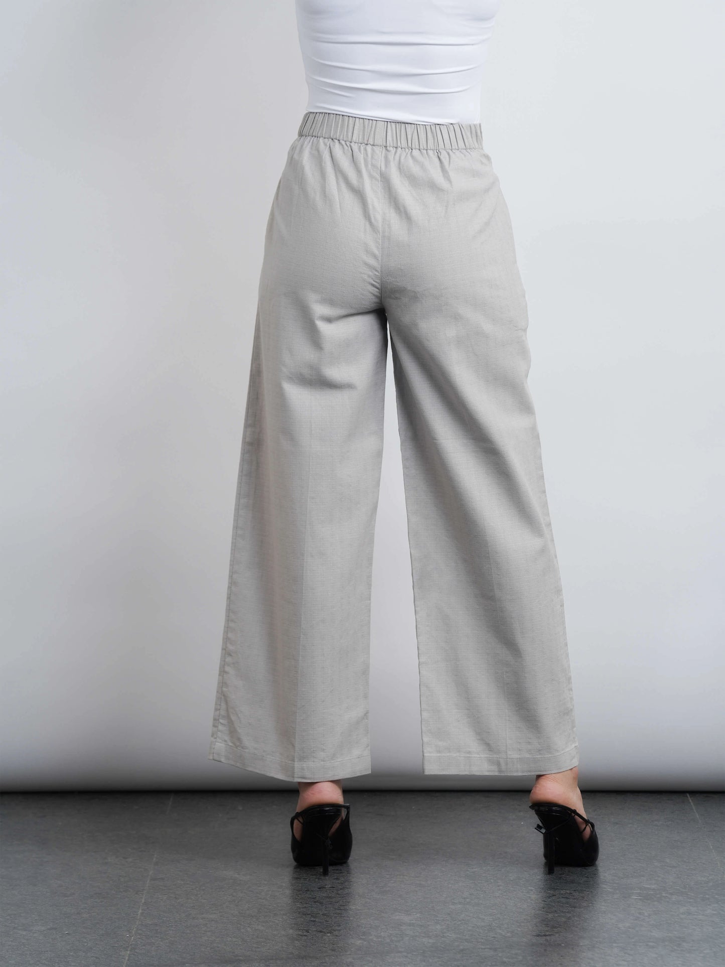 Misu Pleated Pants - Moonlight Grey
