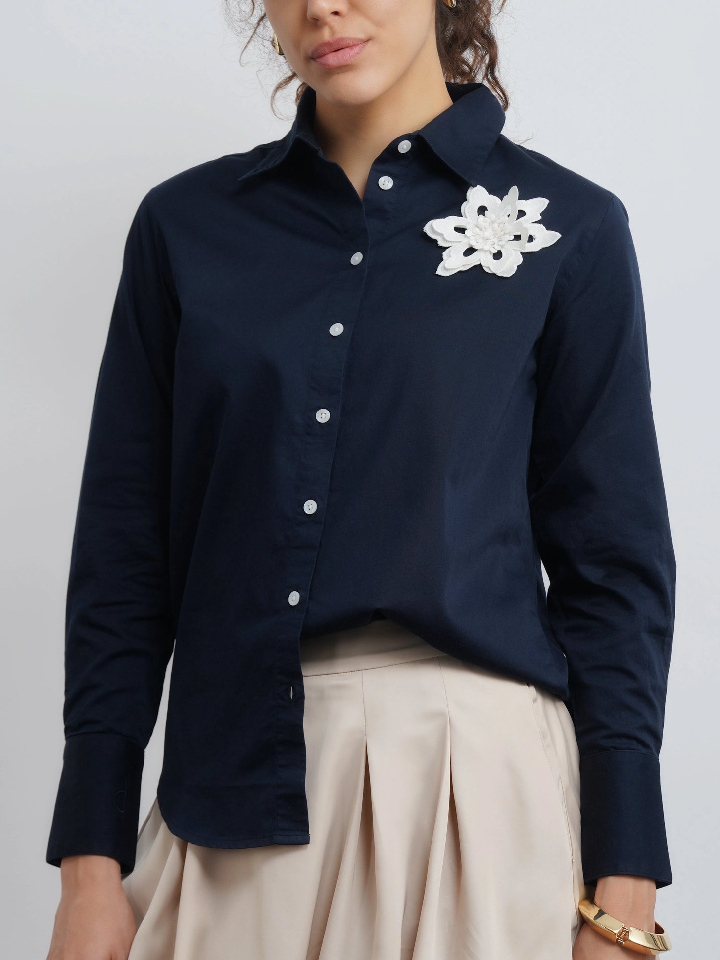 Chic Shirt - Navy