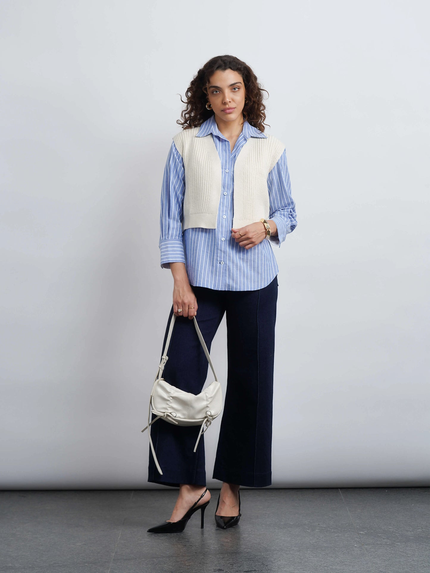 Cotton Cardigan - White