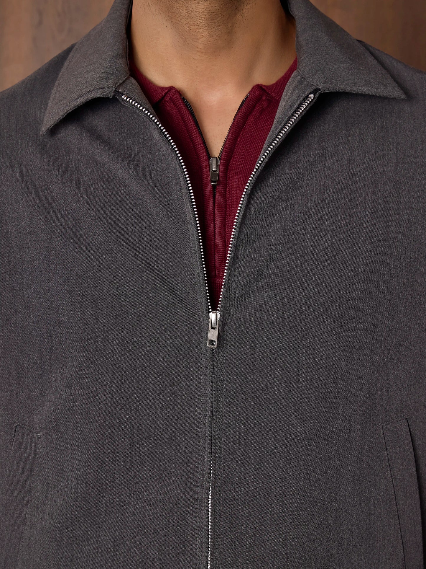 Tribeca Jacket - Stone Grey