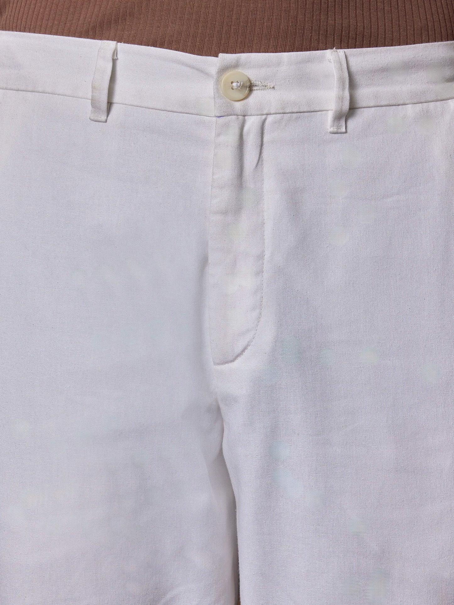 Everyday Linen Pants - White