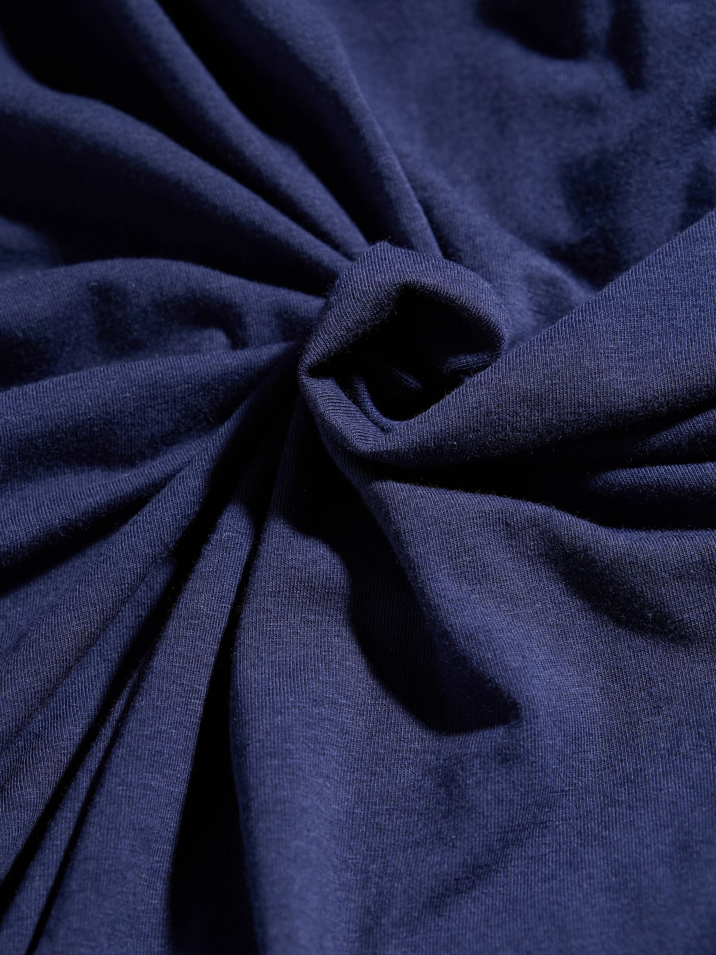 Bamboo Cotton Tee - Navy