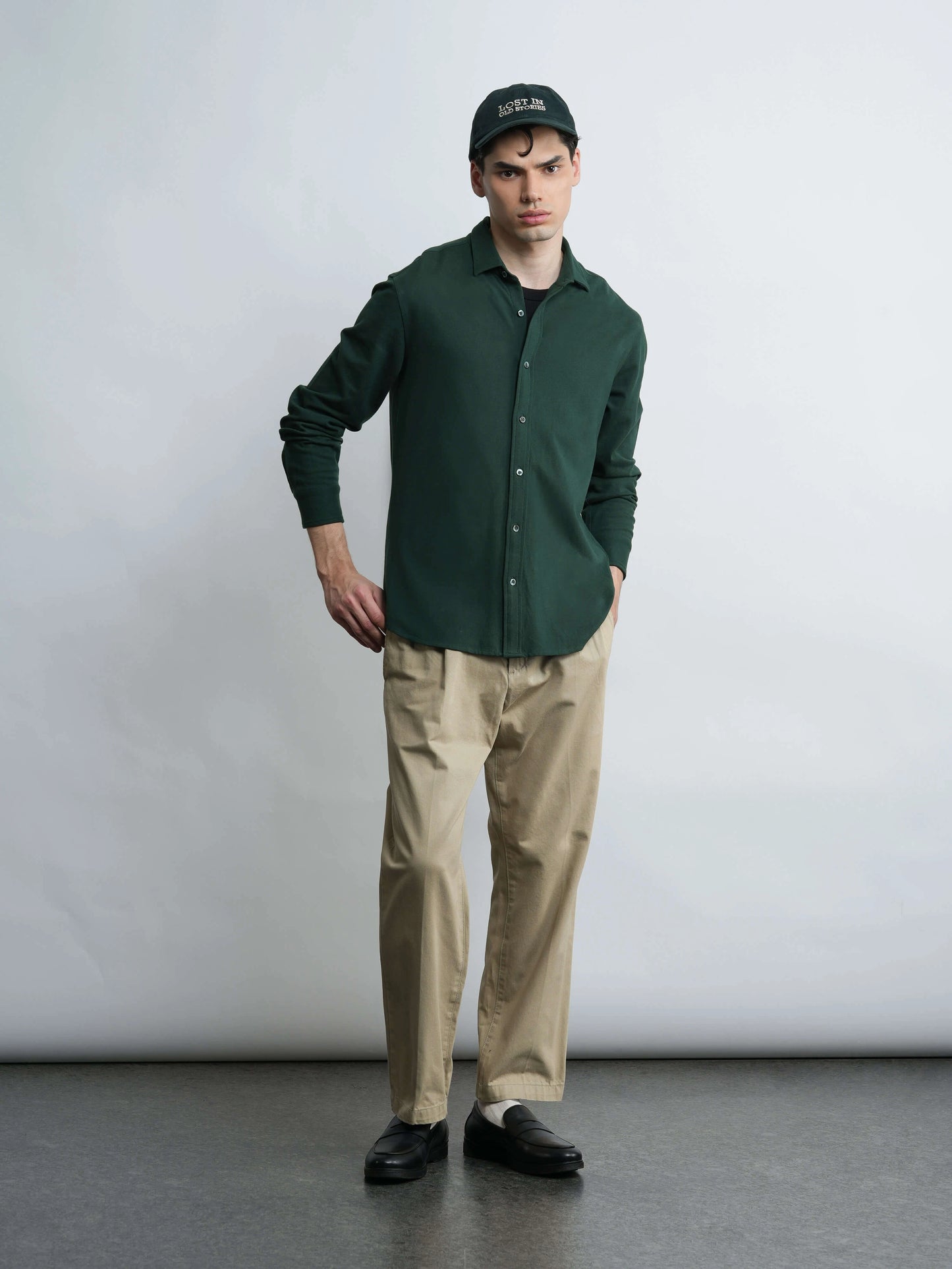 Roberto Knit Shirt - Green