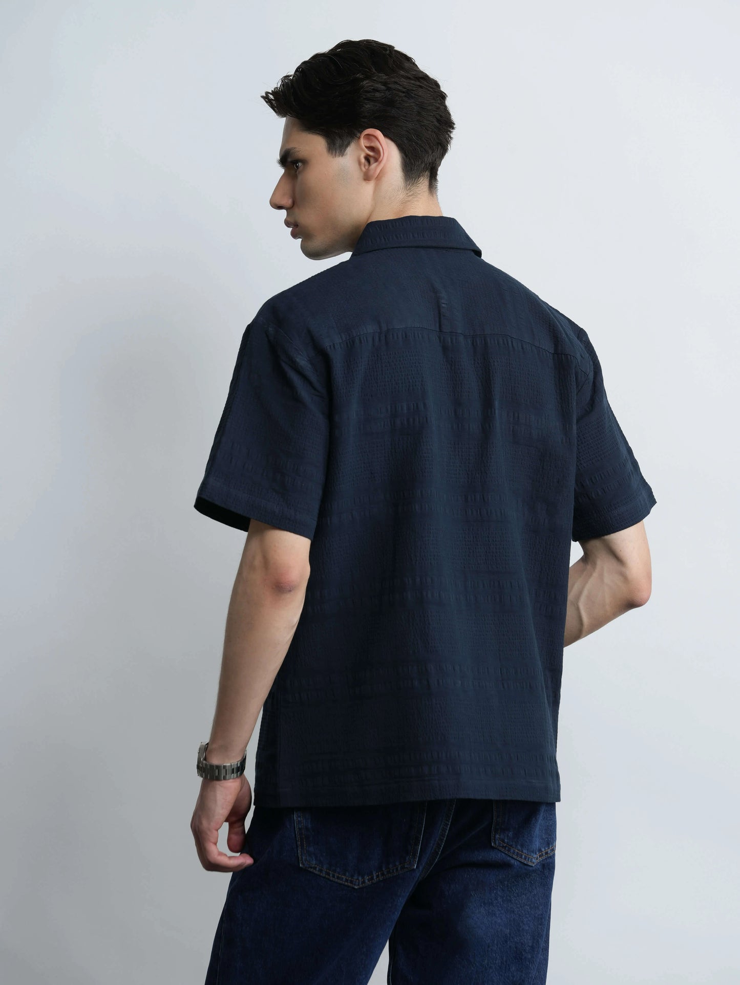 Weekender Cotton Zip Shirt Relaxed Fit