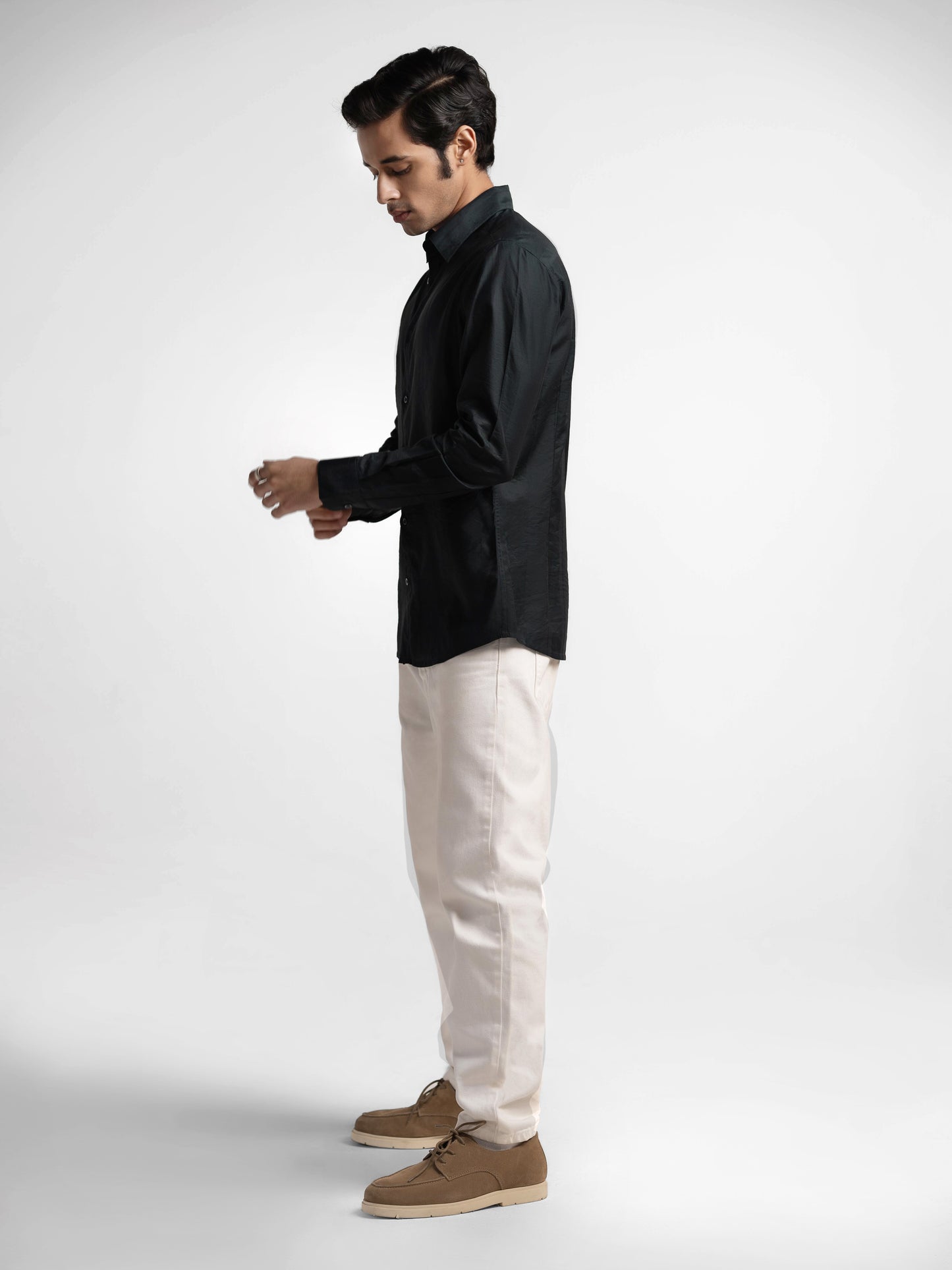 Midnight Lane Shirt Slim Fit - Dark Green