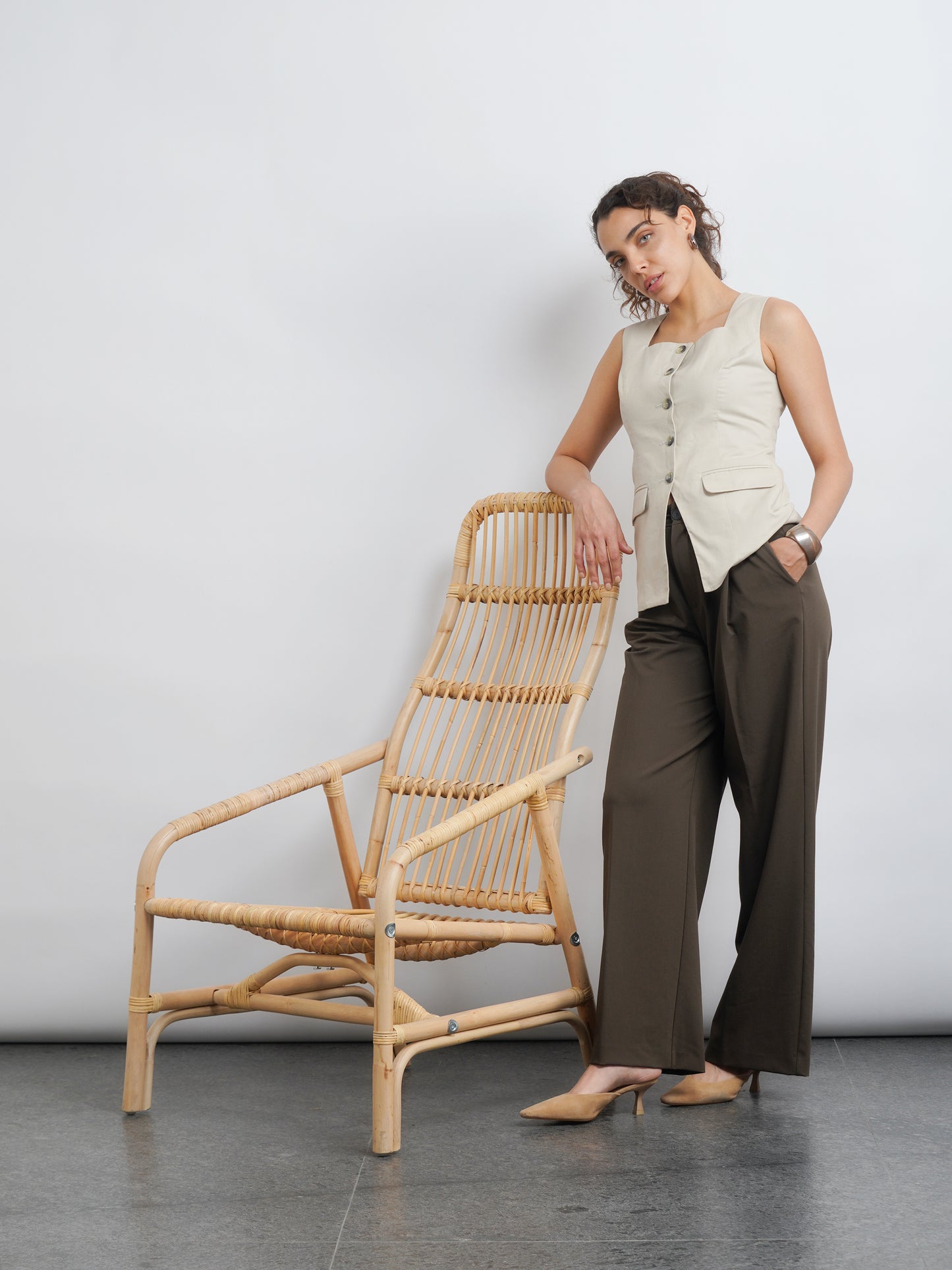 Atelier Waistcoat - Beige