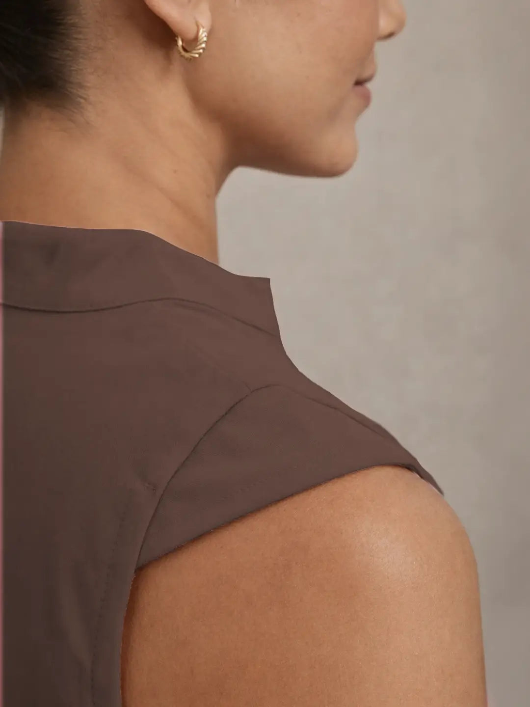 Sora Top in SoftSuit™ - Mocha