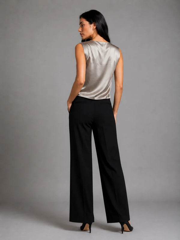Vortex LustraSatin™️ Blouse - Metallic Olive