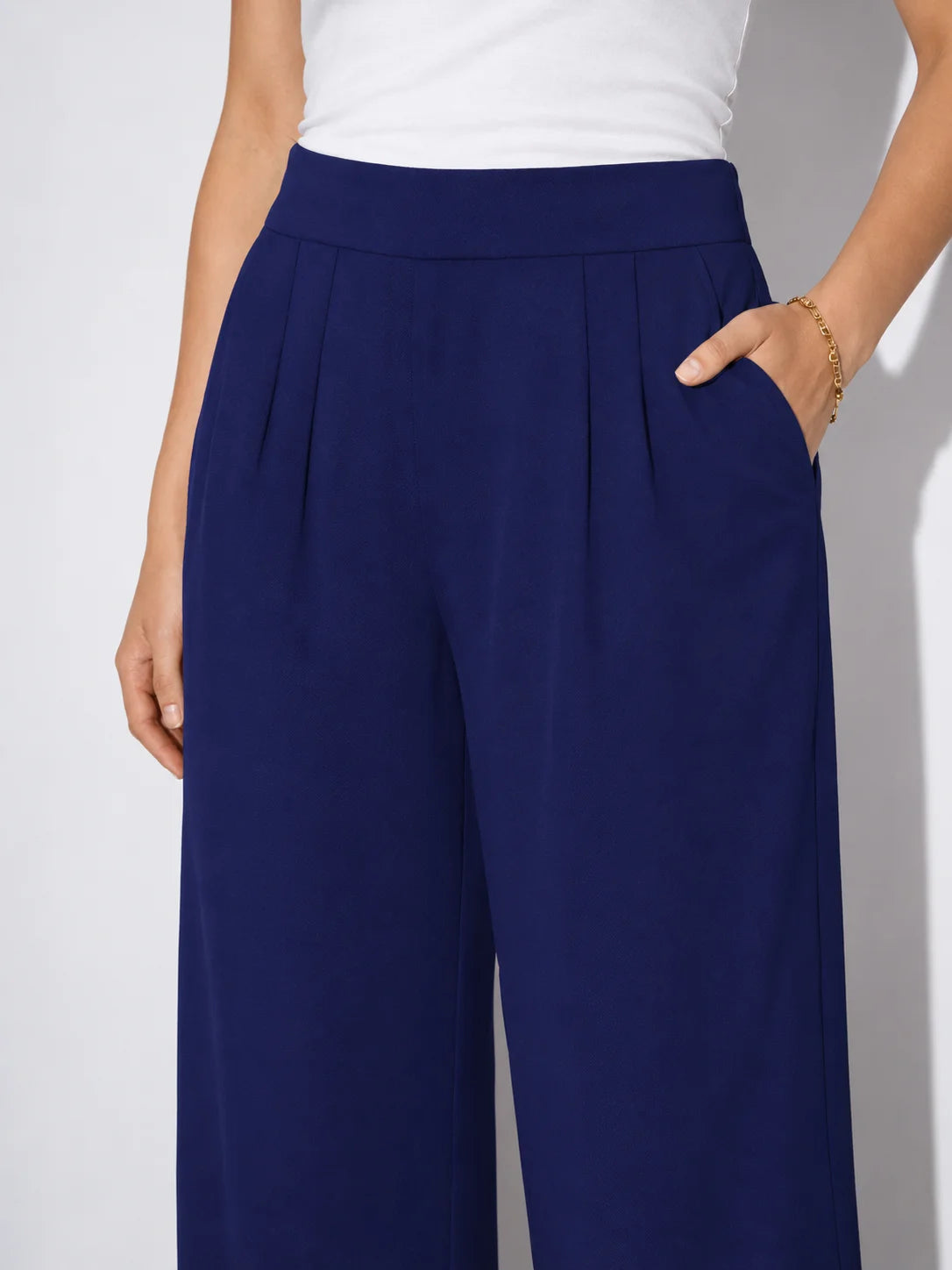 Aura CrepeSway™ Pants - Cobalt Blue
