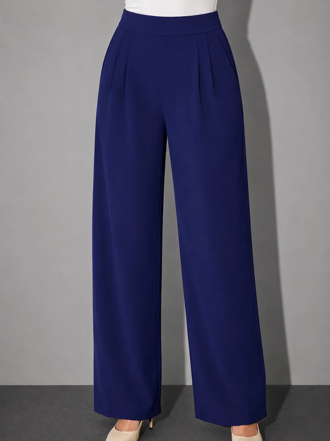 Aura CrepeSway™ Pants - Cobalt Blue