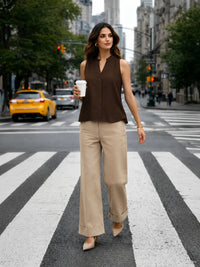 Sora Top in SoftSuit™ - Mocha