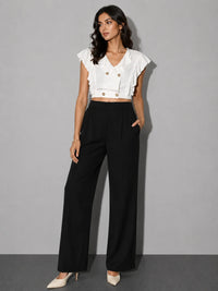 Aura CrepeSway™ Pants - Onyx