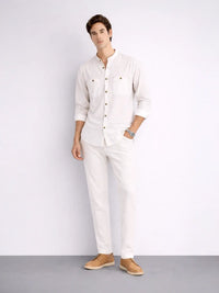 Summer AirLinen™ Shirt Regular Fit - White
