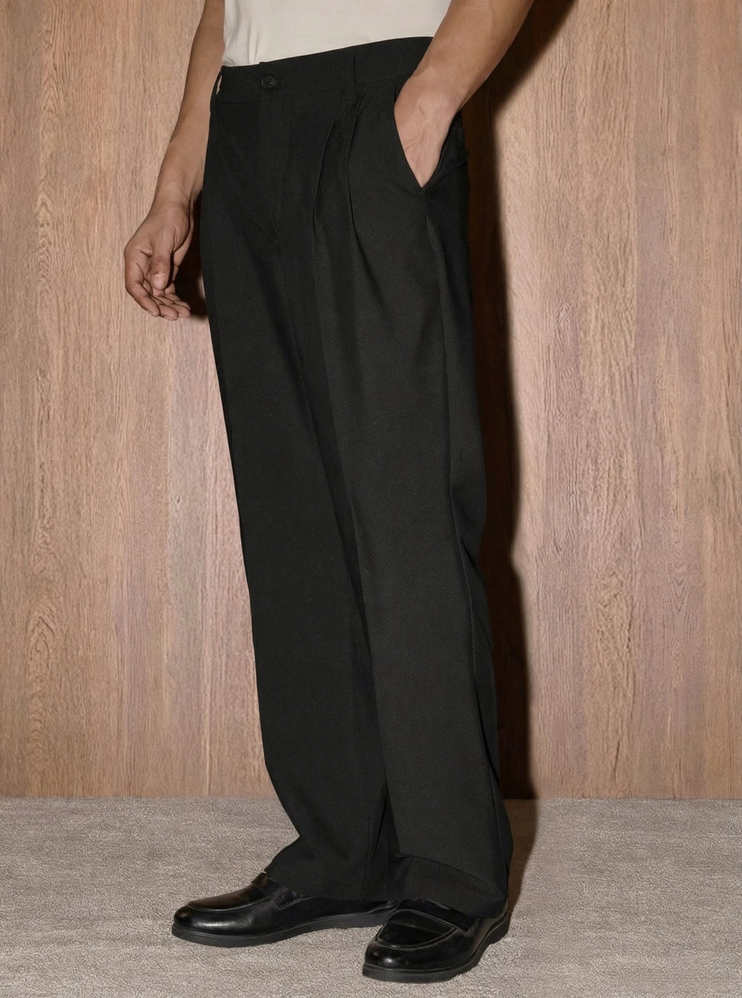 Ken Straight Leg Pants - Caviar Black