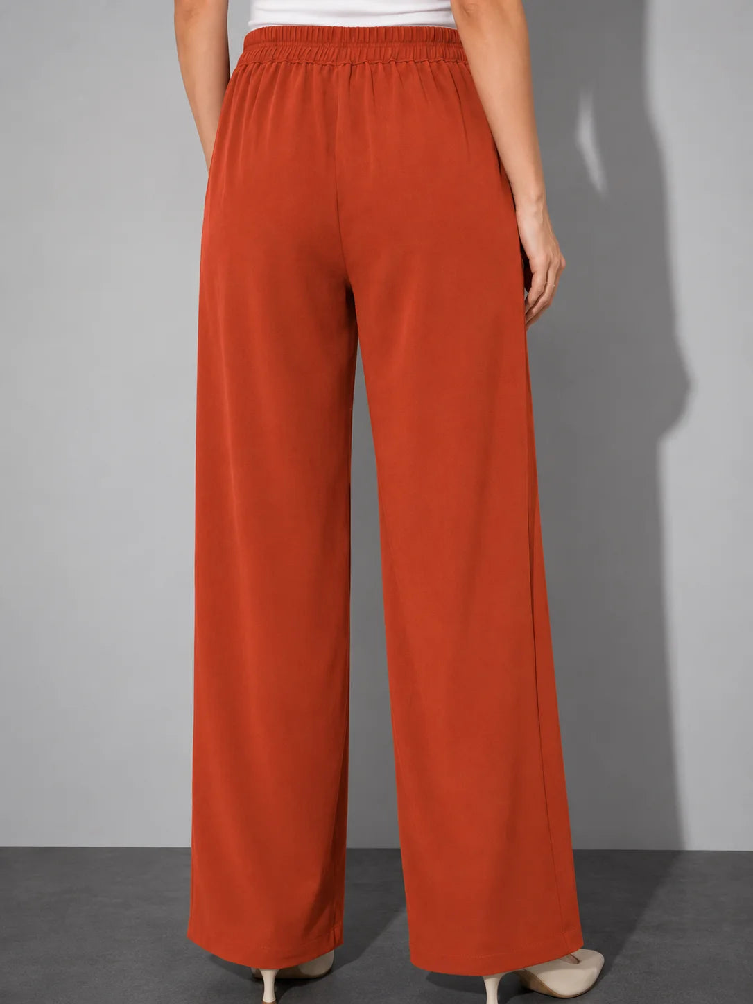 Aura CrepeSway™ Pants - Burnt Orange