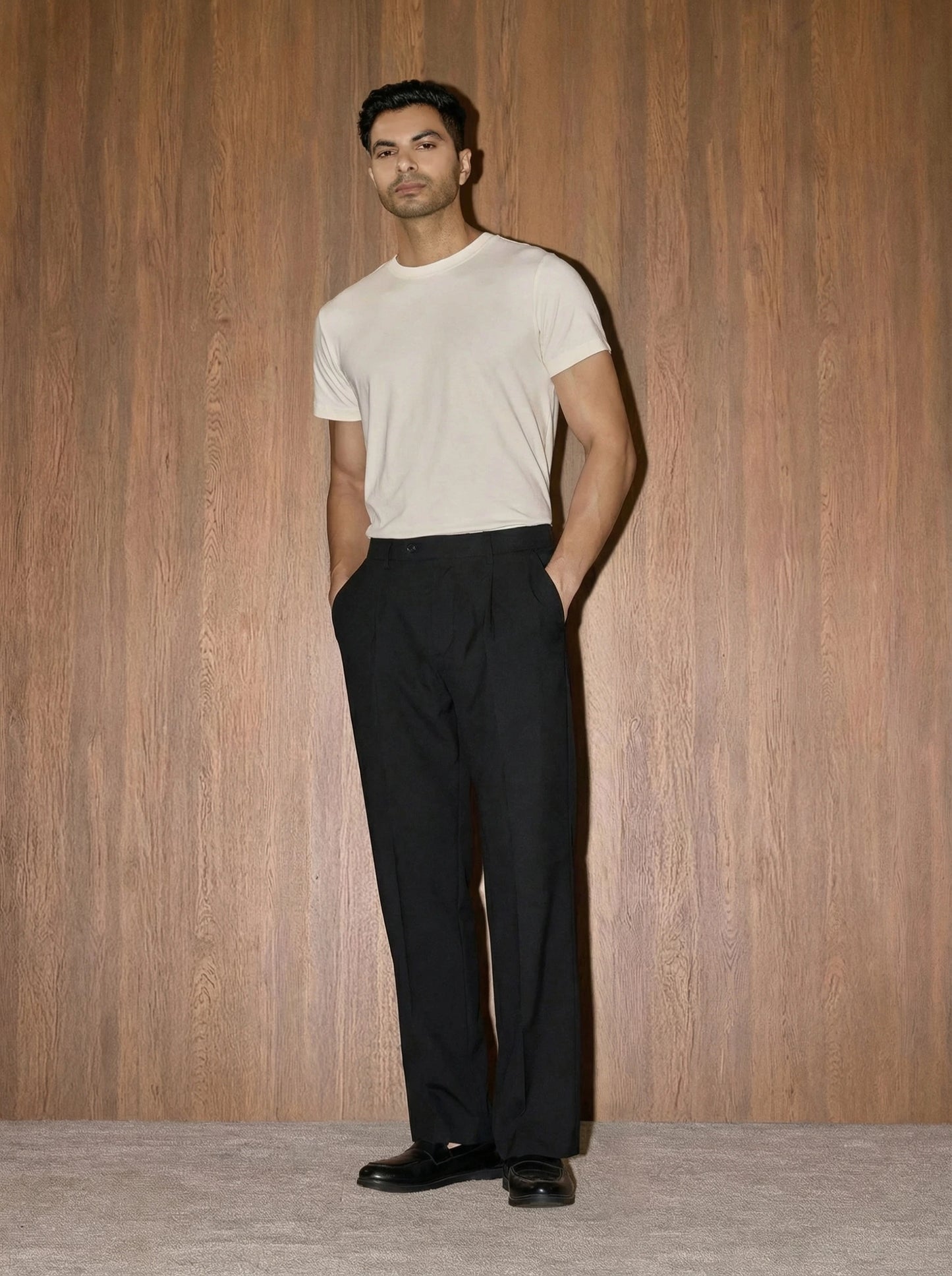 Ken Straight Leg Pants - Caviar Black