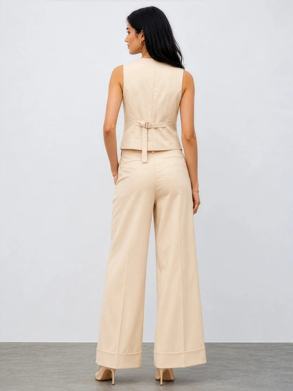 Classic SoftSuit™ Waistcoat - Cream