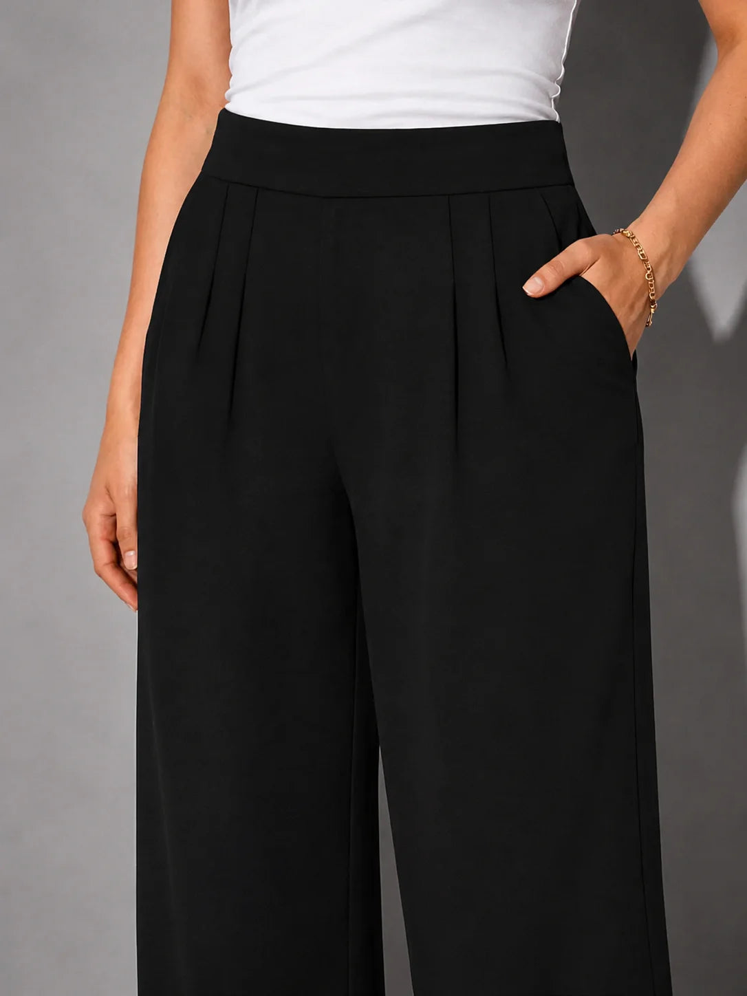 Aura CrepeSway™ Pants - Onyx