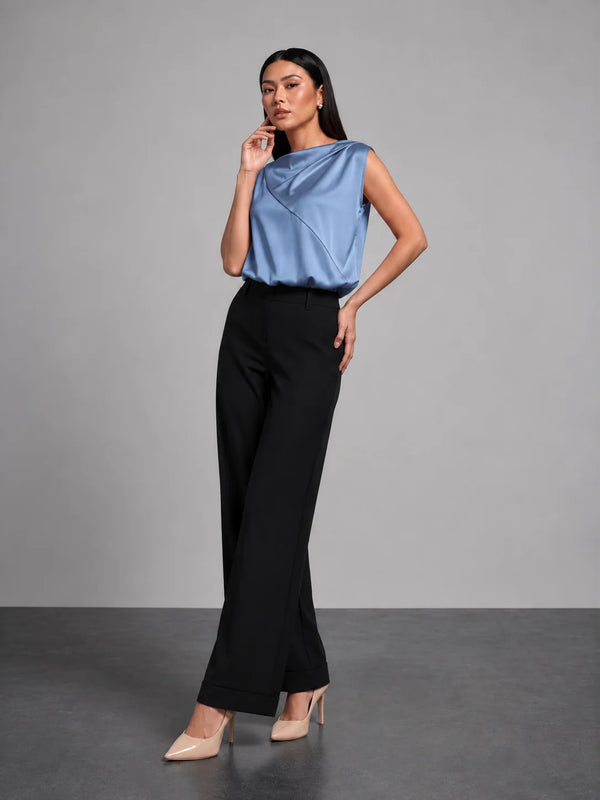 Jenna LustraSatin™ Top - Sapphire