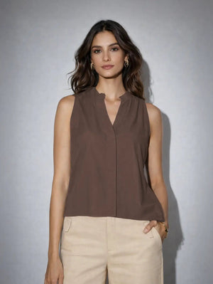 Sora Top in SoftSuit™ - Mocha