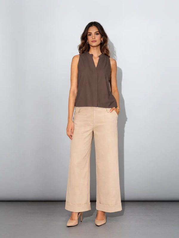 Sora Top in SoftSuit™ - Mocha
