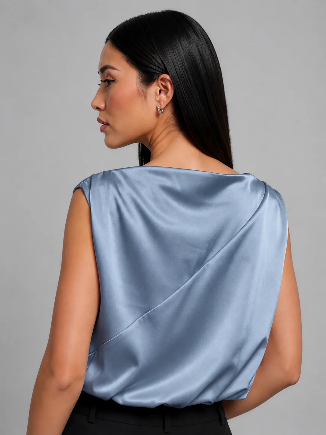 Jenna LustraSatin™ Top - Sapphire