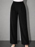 Aura CrepeSway™ Pants - Onyx
