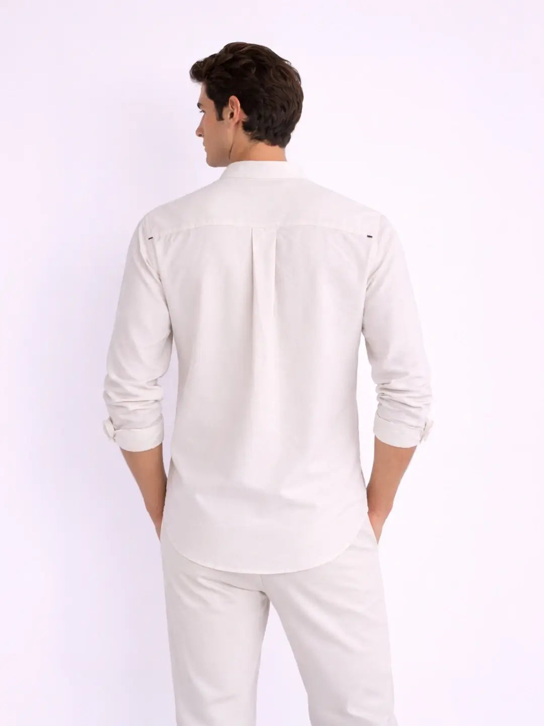 Summer AirLinen™ Shirt Regular Fit - White