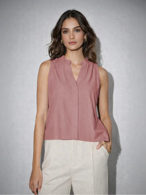 Sora Top in SoftSuit™ - Dusty Pink