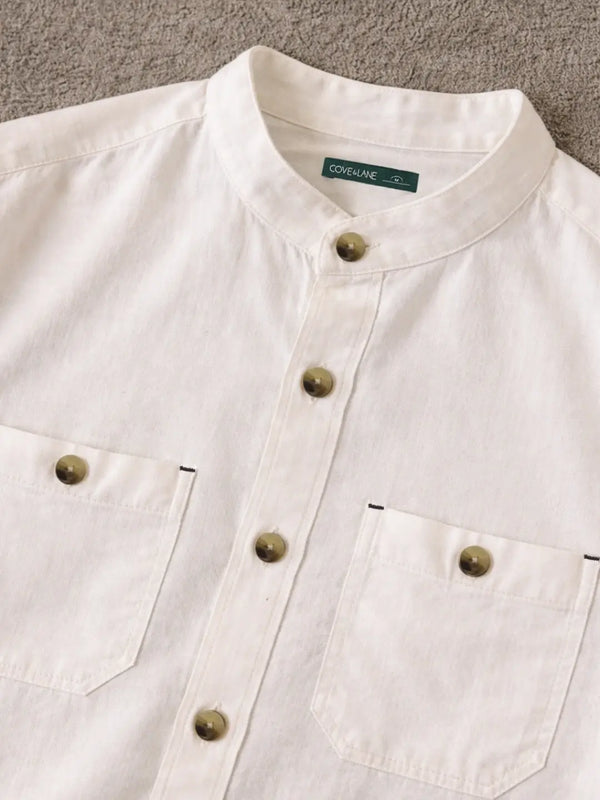 AirLinen™ Shirt Regular Fit - White