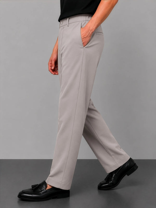 8-Way Stretch Pants in SoftSuit Fabric™ - Greige