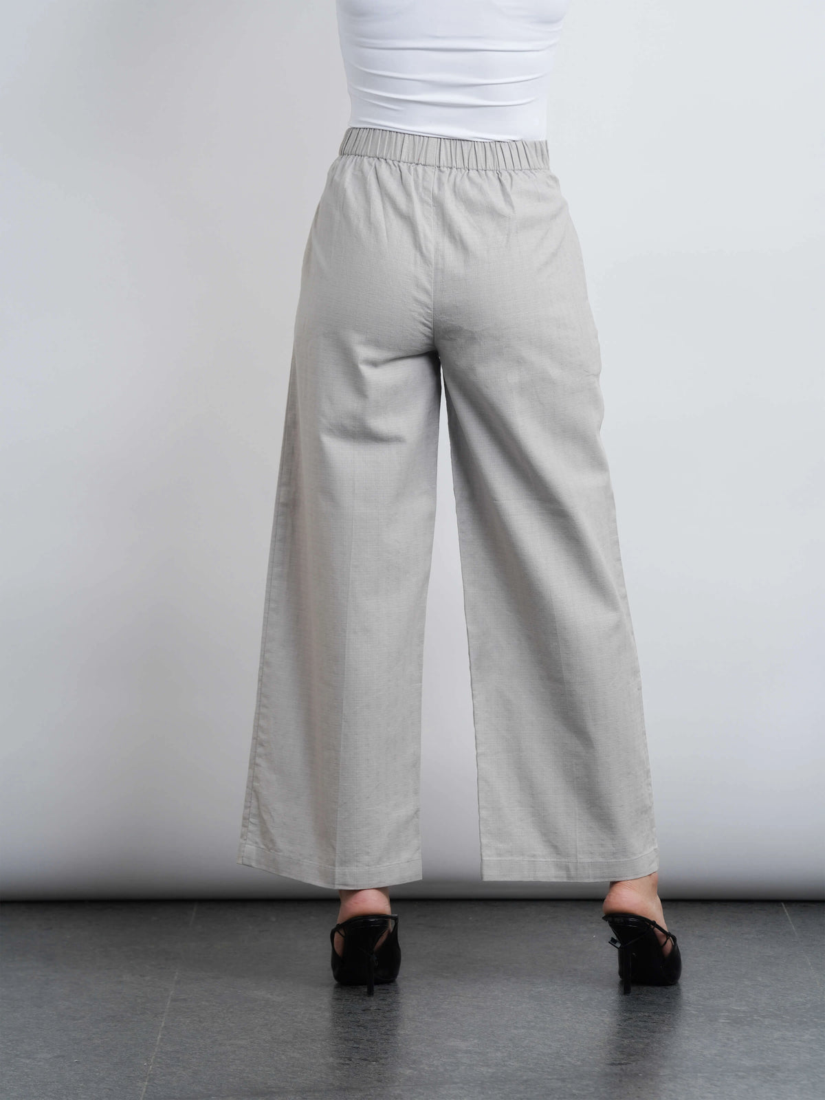 Misu Pleated Pants - Moonlight Grey