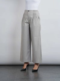 Misu Pleated Pants - Moonlight Grey