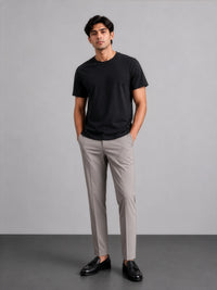 Bamboo SoftDrape™ Cotton Tee - Black