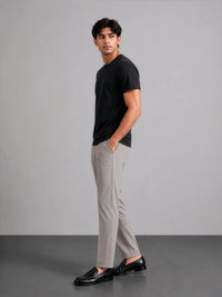 Bamboo SoftDrape™ Cotton Tee - Black