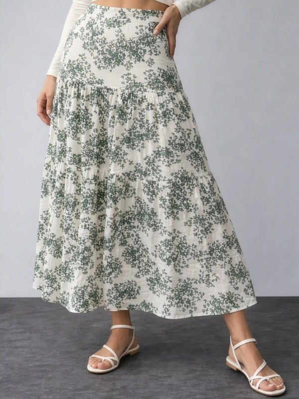 Bloom Linen Skirt