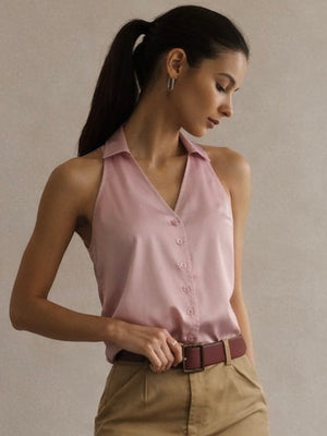 Cicilia Top in SoftSuit™ - Dusty Pink