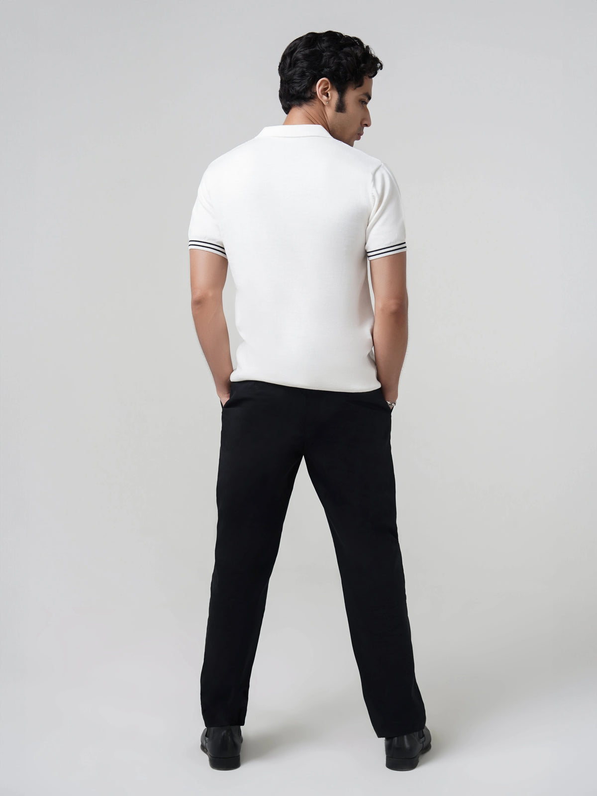 Intrecciato Cotton Polo