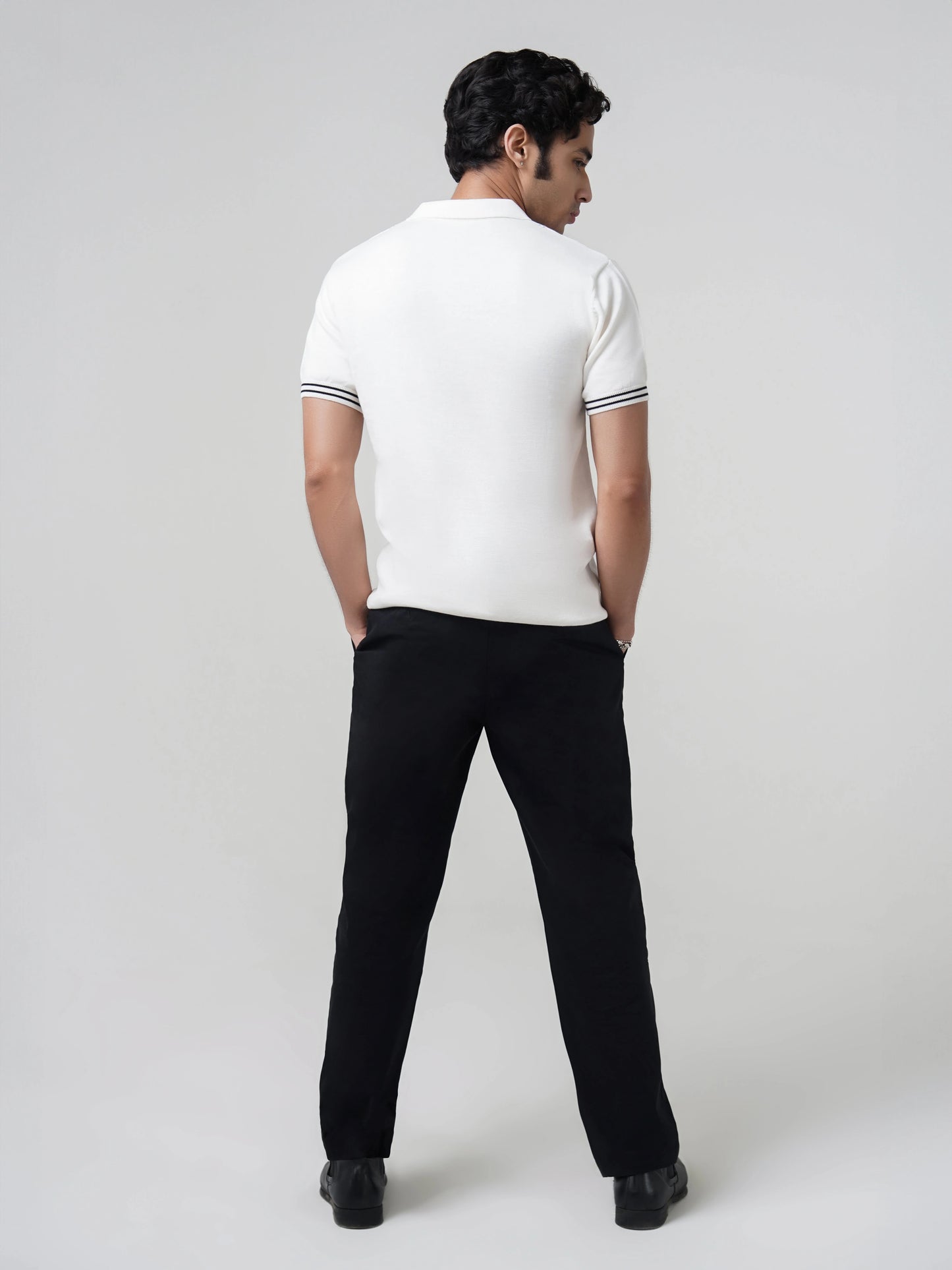 Intrecciato Cotton Polo