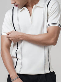 Intrecciato Cotton Polo