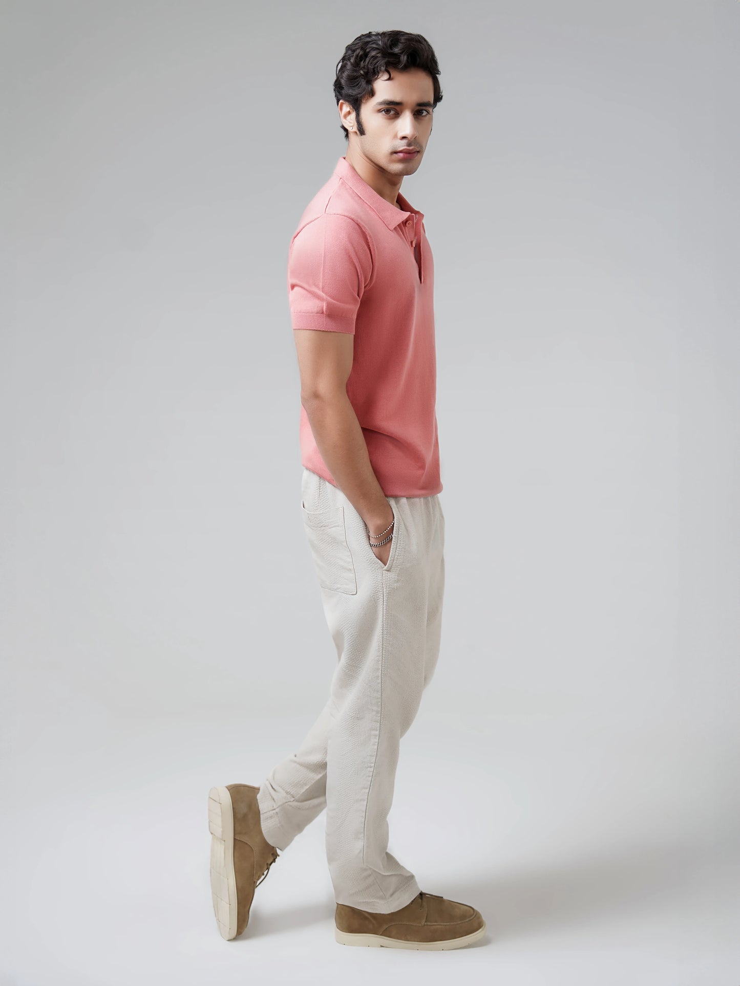 The Summer Polo Dusty Pink