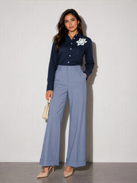 Cotton Chic Shirt - Navy