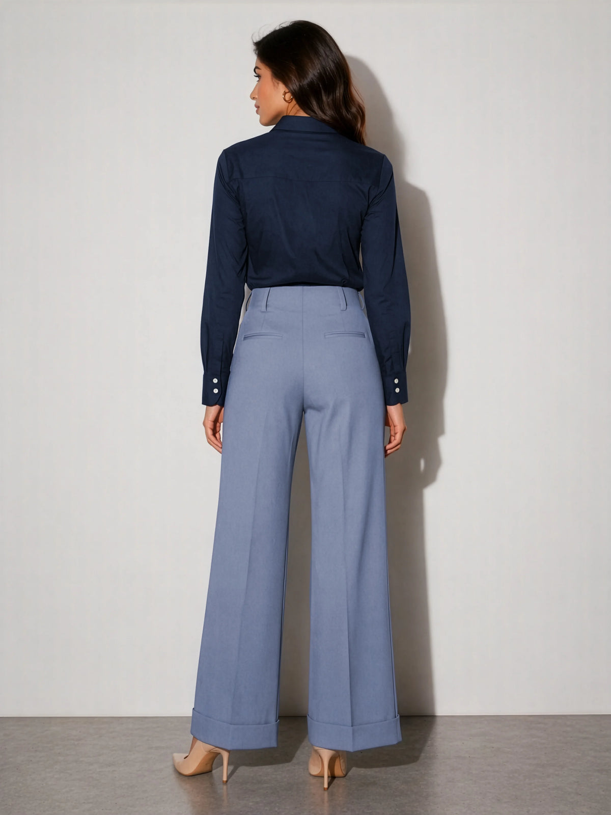 Cotton Chic Shirt - Navy