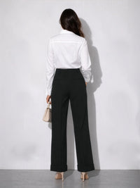 Lace Pocket Chic Shirt - White