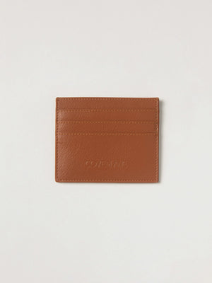 🎁 🎁 Just in Case Banofi Vegan Leather Card Case - Tawny Brown (Free Gift)