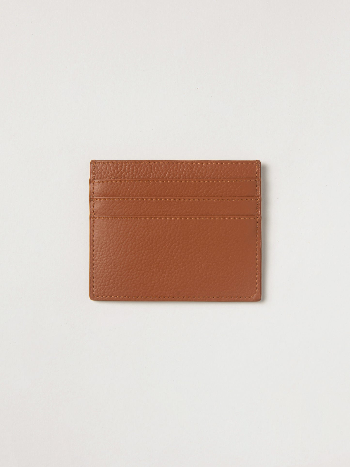 Just in Case Banofi Vegan Leather Card Case - Tawny Brown