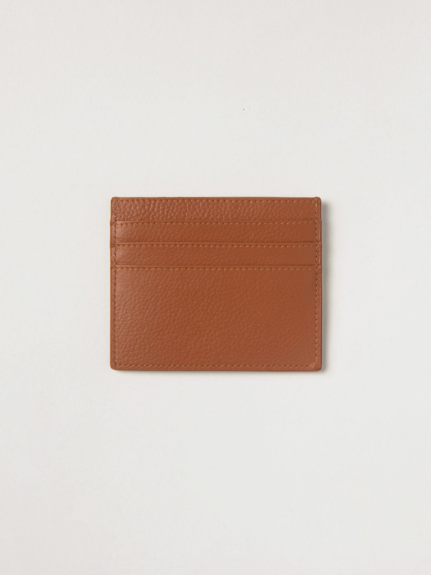 Just in Case Banofi Vegan Leather Card Case - Tawny Brown
