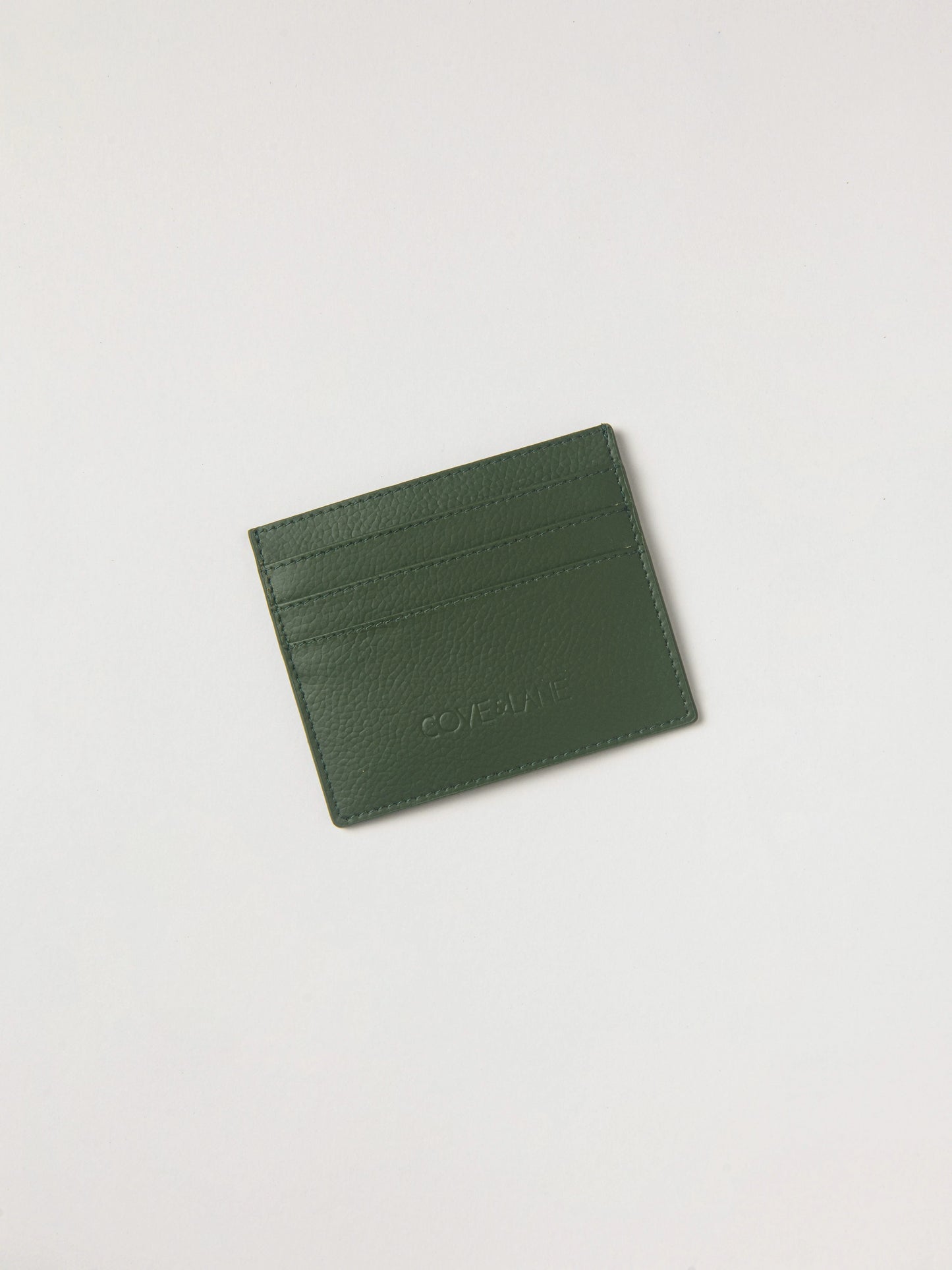 Just in Case Banofi Vegan Leather Card Case - Basil Green