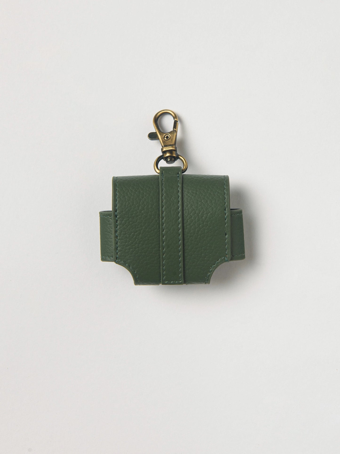 Pocket Muse Banofi Vegan Leather Airpod Case - Basil Green