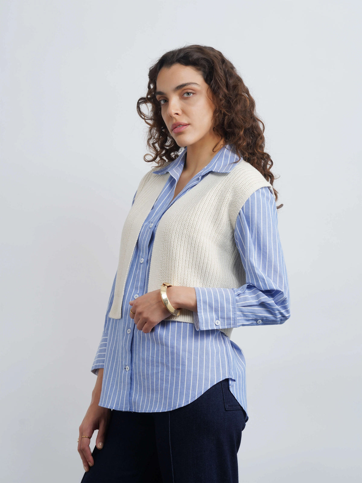 Cotton Cardigan - White